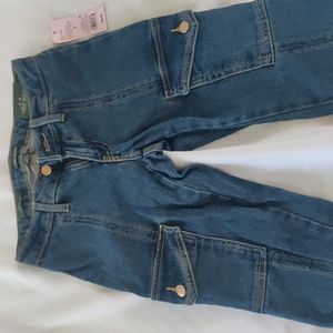 NWT Dark Wash Low Rise Flare Jeans